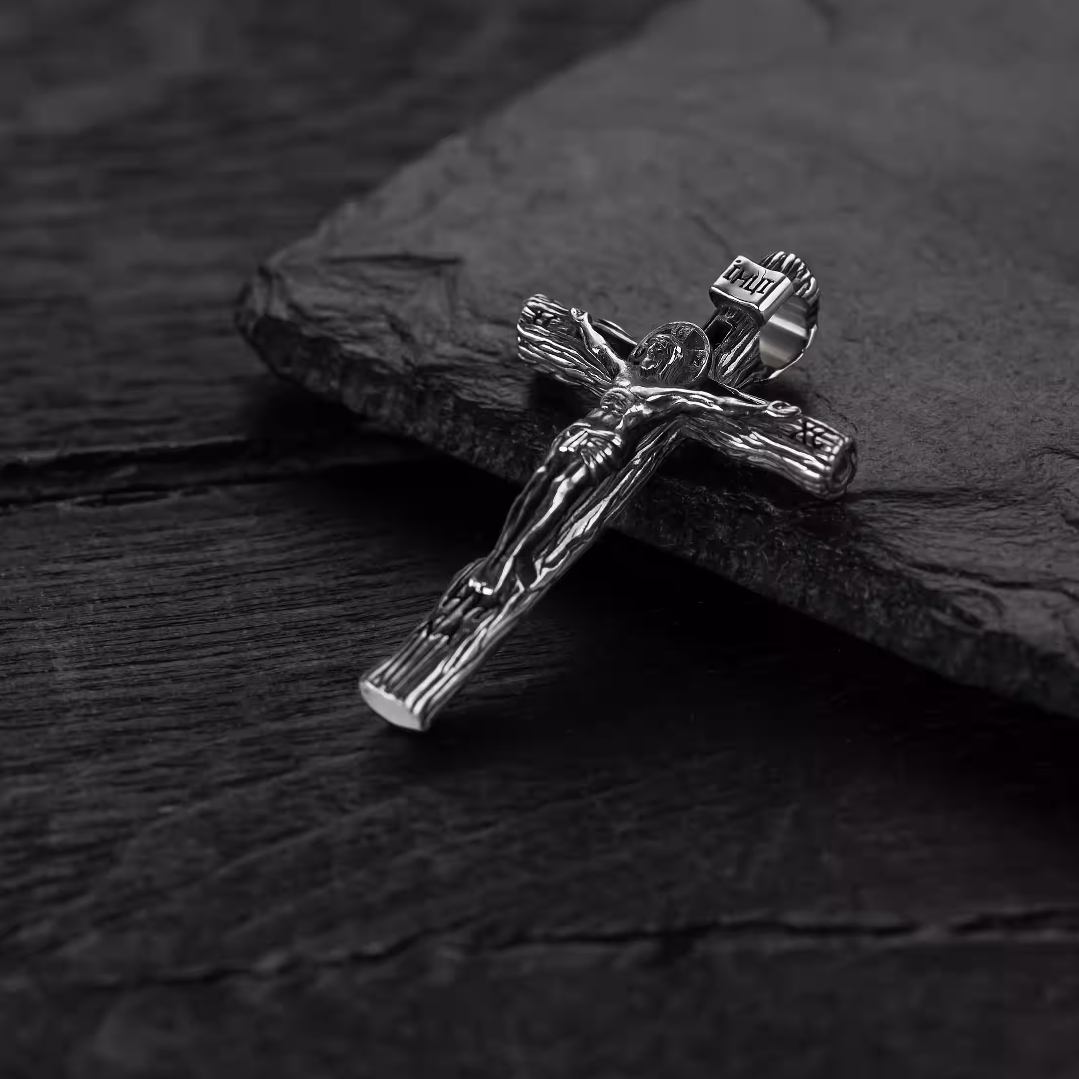 Хрестик срібний
