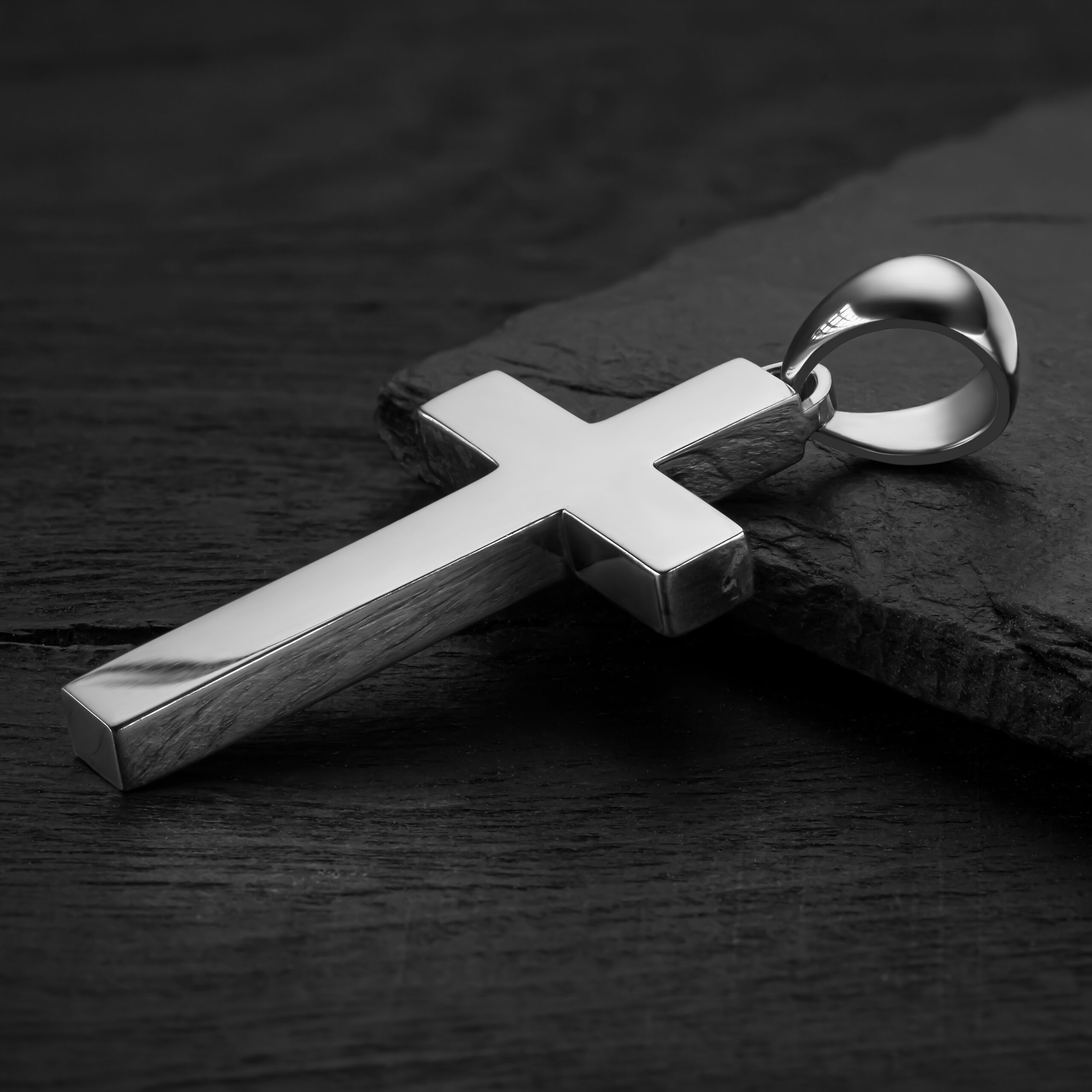 Натільний хрест срібло 925 проби православний чоловічий - Зображення 3